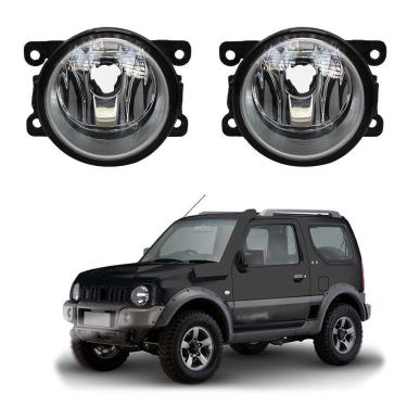 Imagem de Par Farol de Milha para Jimny 2009 a 2019 Auxiliar Neblina
