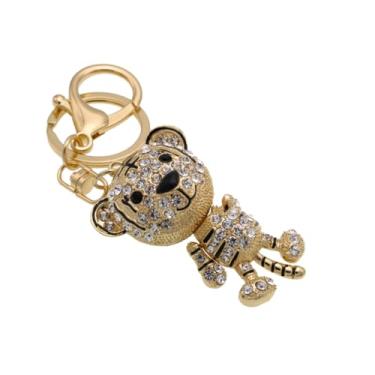 Imagem de HAPINARY Chaveiros Para Artesanato Chaveiro Para Artesanato Chaveiro Pingente De Tigre Chaveiro Tigre Garota Diamante Completo Ornamento