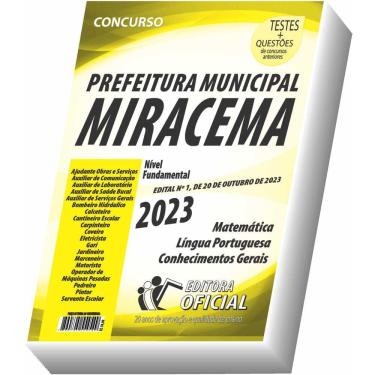 Imagem de Apostila Prefeitura de Miracema - RJ - Nível Fundamental