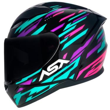Imagem de Capacete ASX City Arrow Feminino Tamanho 56 (P)