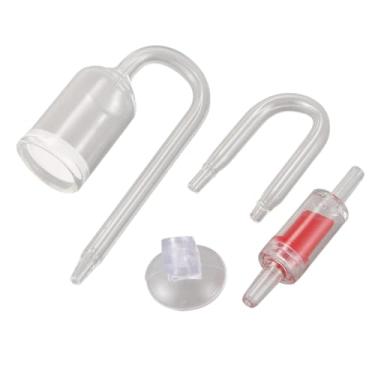 Imagem de Difusor De Co2 De Vidro Para Aquários Plantados - Kit c/Válvula e Curva 180º
