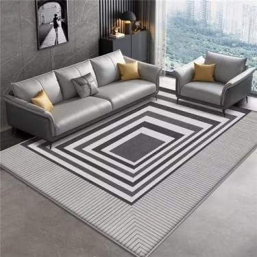 Imagem de Tapete de veludo para sala de estar, quarto, cama, casa, sala de estar, estudo, janela, mesa de café, pelúcia, estilo 1,800mm x 1600mm