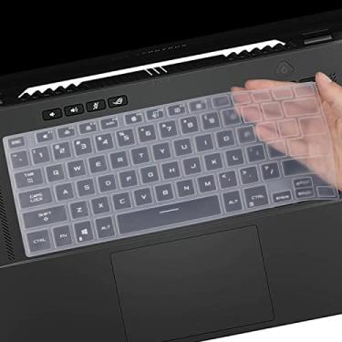 Imagem de Capa de teclado para ASUS ROG Zephyrus G14 G15 S16 M16 Modelo GA402RK GA503QS/QM GU603HE/HM GU603ZM/ZX, Duo 16 GX650RW/RX, ASUS TUF Dash 15 F15 TUF516PE FX516PE 6PM FX511 6PR, ROG Flow X13 GV301QH