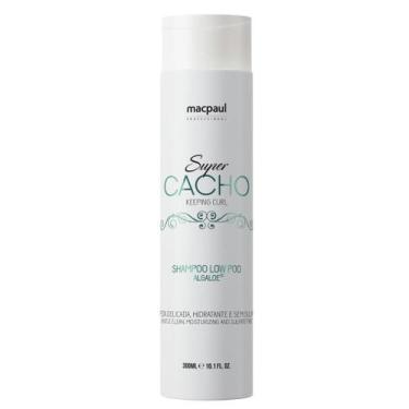 Imagem de Shampoo Sem Sulfato Limpeza Delicada Linha Super Cacho Low - Macpaul P