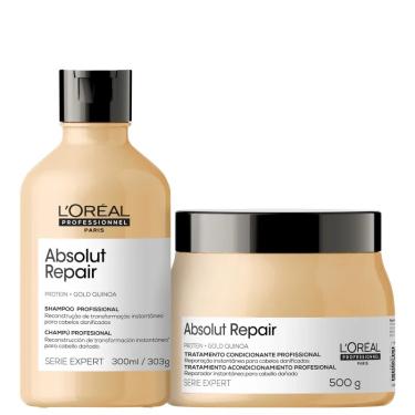 Imagem de Kit L'Oréal Professionnel Serie Expert Absolut Repair (2 Produtos) Shampoo e Mascara