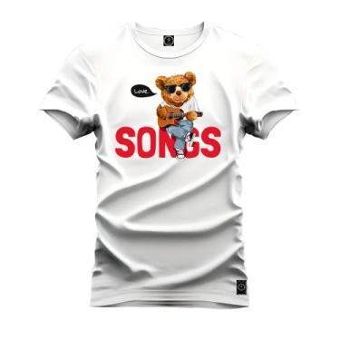 Imagem de Camiseta Unissex Algodão Macia Premium Estampada Urso Bad Boy - Nexsta