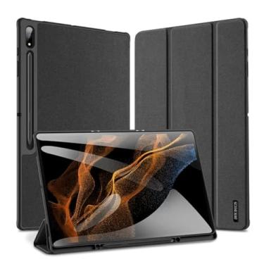 Imagem de Capa Anti Impacto Dux Ducis Modelo Domo Compatível com Galaxy Tab S10 Ultra / S9 Ultra / S8 Ultra (14.6 pol) (Preto)