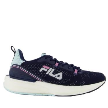 Imagem de Tênis Fila Float Flux Feminino Marinho e Rosa 37
