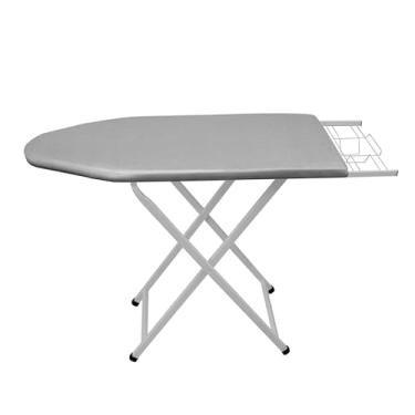 Imagem de Mesa Tabua de Passar Roupas Suprema Jumbo Açomix (Prata Metalizado)