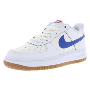 Imagem de Nike Tênis feminino Air Force 1 GS, Branco/Game Royal/Summit White, 20