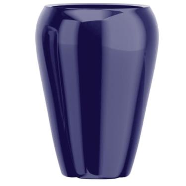 Imagem de Vaso Vietnamita Fibra De Vidro Decorativo Tóquio M 62cm (Azul Noturno)