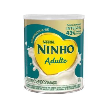 Imagem de Leite em Pó Semidesnatado Nestlé Ninho Adulto Lata 350g