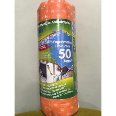 Imagem de Panos De Limpeza Perflex 28x40cm Rolo C/50 Unidades - Life Clean  Perf