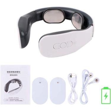 Imagem de Dispositivo da massagem do pulso das dezenas do massager do pescoço da