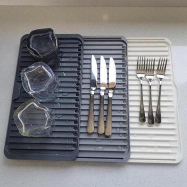 Imagem de Esteira De Secagem De Prato De Tigela Escorredor De Pia Acessórios de 