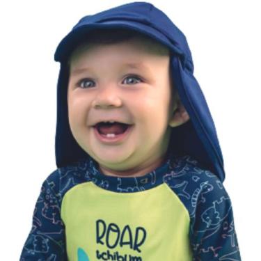 Imagem de Chapéu Praia Bebê Menino Menina Verão Piscina Sol Proteção Uv+ - Kamyl