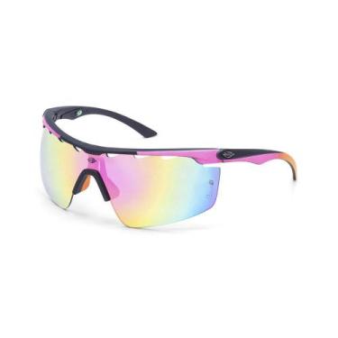 Imagem de Oculos Sol Mormaii Athlon 4 Preto Rosa Espelhado