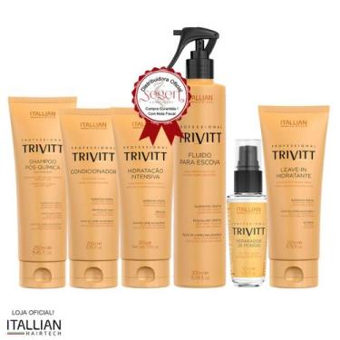 Imagem de Kit Home Care com 06 produtos Trivitt - Hidratação em casa