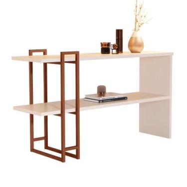 Imagem de Aparador 4034 Pérola Pé de Ferro Bronze JB Bechara