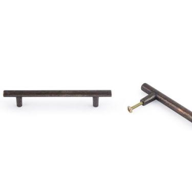 Imagem de Kit Com 2 Puxadores Alça Gold Para Cozinhas Planejadas - Telis Ferrage