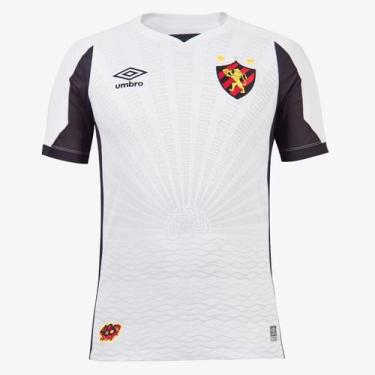 Imagem de Camisa Sport Recife II 22/23 s/n Torcedor Umbro Masculina - Branco+Pre