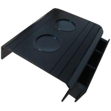 Imagem de Suporte Porta Copos Com Porta Controle Braço Sofá Casa - Cia Laser