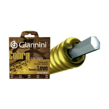 Imagem de Giannini - Encordoamento Tensão Leve Bronze 80/20 Viola Cebolão CV82L