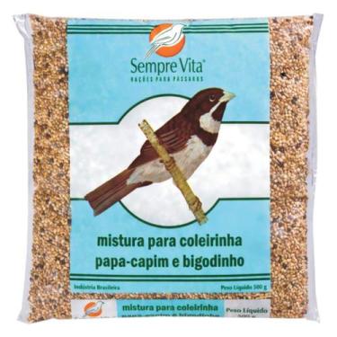 Imagem de Ração Sempre Vita para Colerinha,Papa Capim e Bigodinho 500g