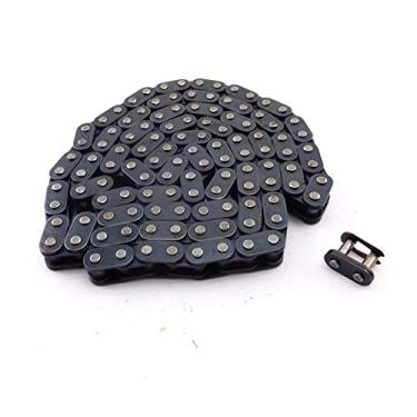 Imagem de Aootiver Substituição para corrente de roda dentada T8F com elo mestre sobressalente para 2 tempos 43cc 47cc 49cc Mini Dirt ATV Quad Pocket Bike Minimoto 116 elos