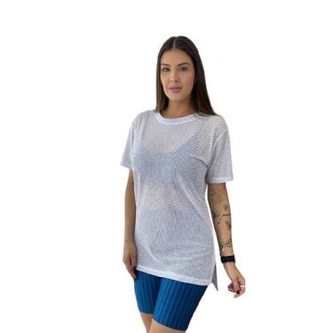 Imagem de Camiseta Arrastão T-shirt Academia Feminina PINA Fitness - PINA Fitnes