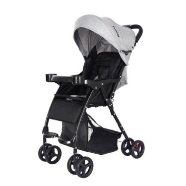 Imagem de Carrinho de Bebê Funny X3 Design Confortável Seguro Dobrável - EVOLUX