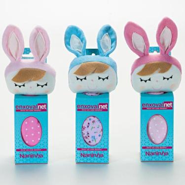 Imagem de Fralda Naninha Bonequinha Metoo Com Prendedor de Chupeta 01 Peça Sono 