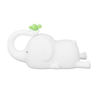 Imagem de Luzes Noturnas para Berçário de Elefante, Lâmpada Noturna USB, Luz Quente, Brilho de 3 Níveis, Lâmpada de Elefante de Nariz Longo, Luz Noturna Portátil Regulável, Luminárias de