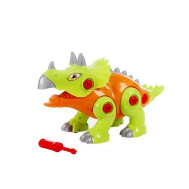 Imagem de Dinossauro Infantil Triceratops Para Montar E Desmontar - Maral
