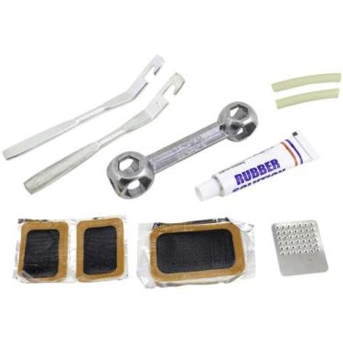 Imagem de Kit Reparo para Câmara de Ar de Bicicleta Western  - 10 Peças