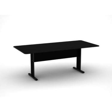Imagem de Mesa Reunião Retangular Maxxi Pandin 2,0 M Preto