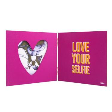 Imagem de Porta retrato duplo coracao - power solar - UATT - Uatt