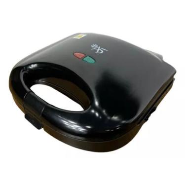Imagem de Sanduicheira Elétricagrill Inox Sandwich Preta 110v - A5