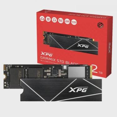 Imagem de Ssd m2 nvme 2tb adata xpg gammix s70 blade pciex 4.0 - XPG adata