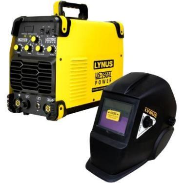 Imagem de Kit Inversora De Solda Alumínio Lis-250al Power 200a 220v + Máscara de