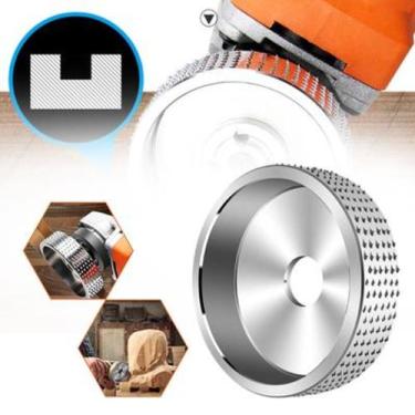 Imagem de Disco Rebolo Esmerilhadeira Madeira Desbaste Lixa Escariar - SteelTool