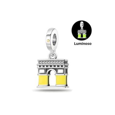 Imagem de Amuletos de Trevo Verde para Pulseira de Prata Esterlina 925 - Acessór