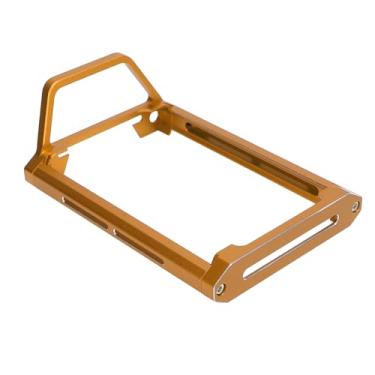 Imagem de Quadro do Protetor do Transmissor de Rc, Suporte Protetor da Tela do Transmissor do Carro de Controle Remoto da Liga de Alumínio para Nb4 Nobre (Ouro)