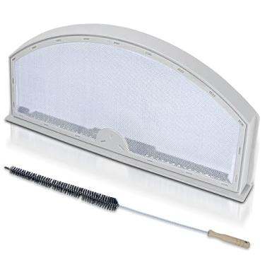 Imagem de Para Hotpoint HTX21EASK0WW HTX21GASK0WW HTX21PASK0WW HTX24EASK0WS HTX24EASK0WW HTX24GASK0WS HTX24GASK0WW Substituição de tela de filtro de fiapos para GE GTD45EASJ1WS GTD65EBPL0WW DG GTD6 5EBSJ0WS