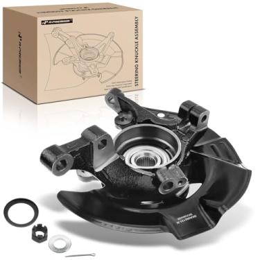 Imagem de A-Premium Junta de direção do lado do passageiro dianteiro direito e conjunto do cubo do rolamento da roda compatível com Hyundai Sonata 2011, 2,4L, lado direito do passageiro