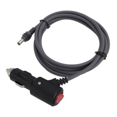 Imagem de Cabo de Alimentação do Carregador de Carro DC de 6,5 Pés 18AWG para Starlink Mini, Adaptador de Isqueiro à Prova D'água 12V-24V para Cabo de Alimentação DC Com Interruptor para