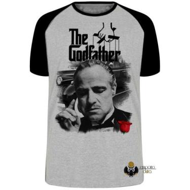 Imagem de Camiseta Poderoso Chefão Godfather Blusa Plus Size extra grande adulto