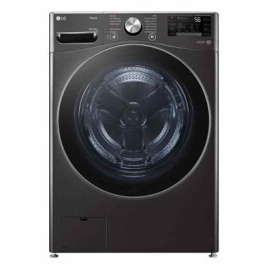 Imagem de Lava e Seca 18Kg LG Smart Black Inox com 14 Programas de Lavagem - WD1