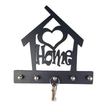 Imagem de Porta Chaves Decorativo Casa Home Mdf - modernato
