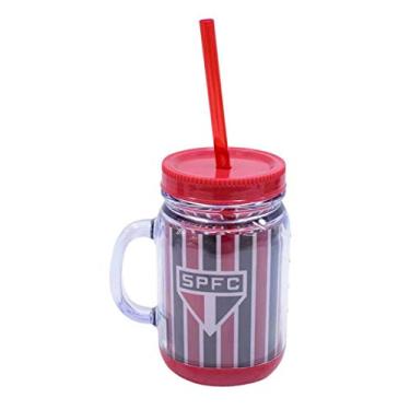 Imagem de Caneca C/canudo 420ml - Spfc Spfc Multicor